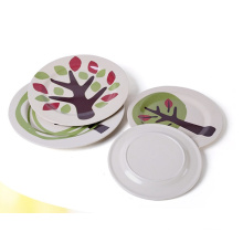 (BC-P1026) High Quality Bamboo Fiber Tableware Plate